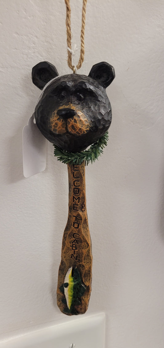 Bear cabin decor