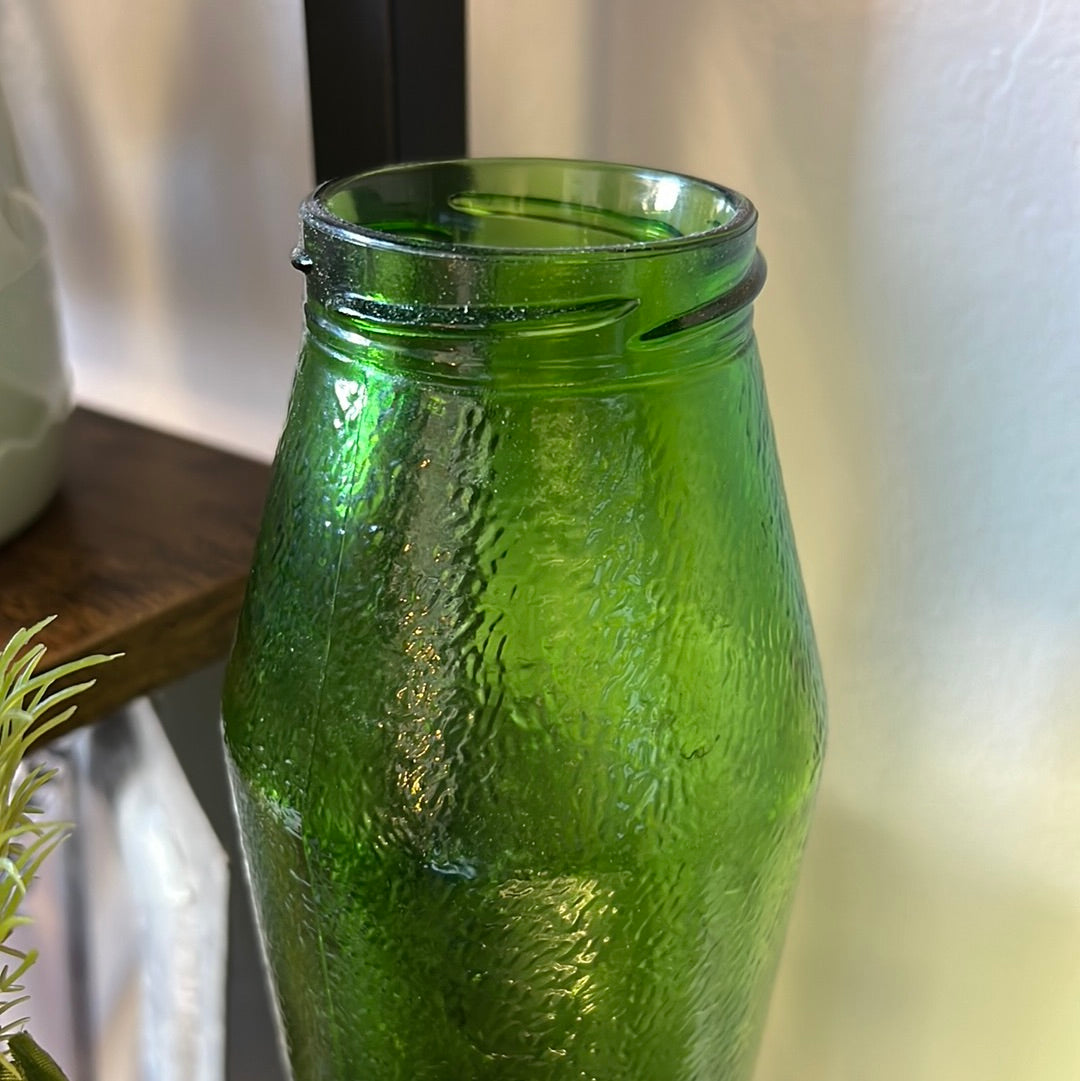 Green Glass Bottle