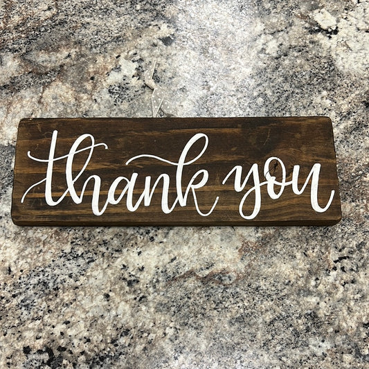 Thank You Sign