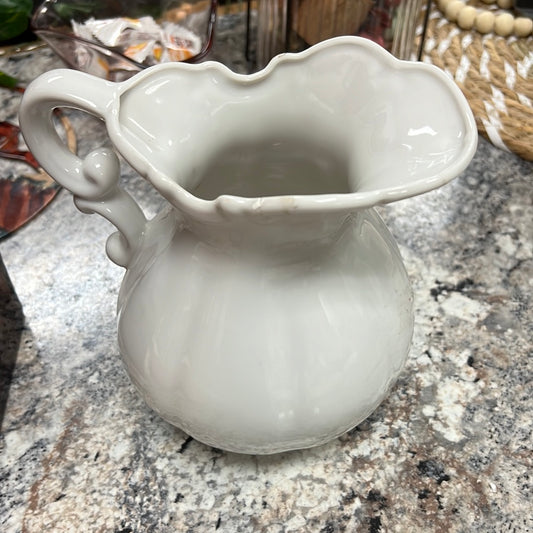 White Pitcher