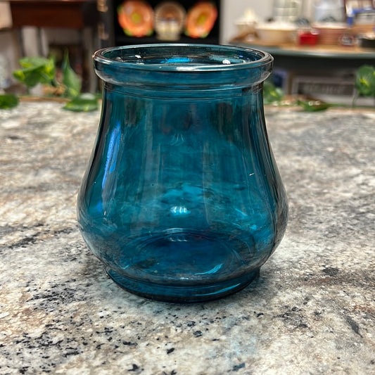 Small Blue Vase