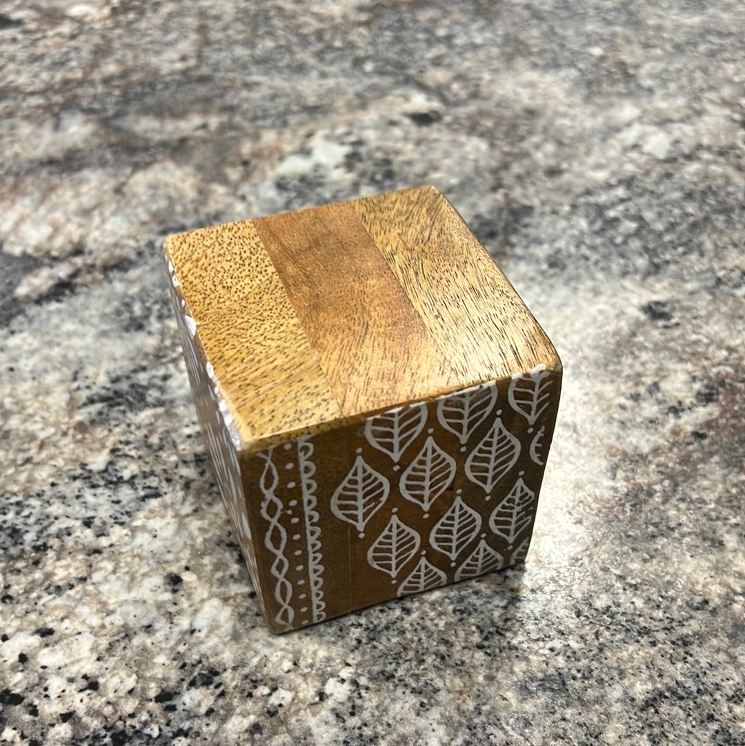 Wood Block Decor