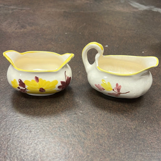 Vintage Cream+Sugar Set