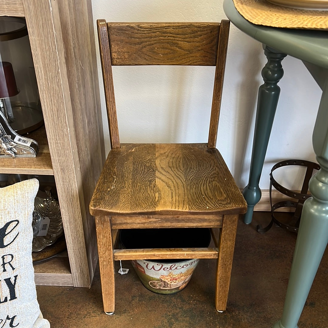 Vintage Oak Chair