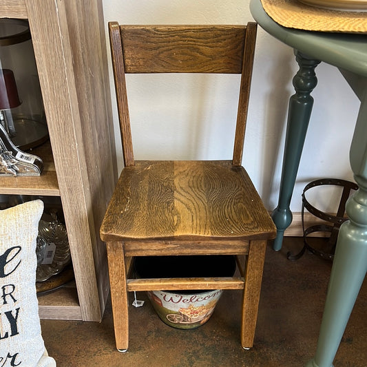 Vintage Oak Chair