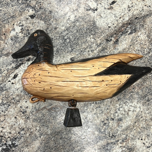 Carved Resin Mallard Vintage