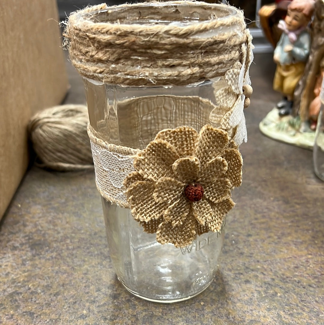 Tall Mason Jar