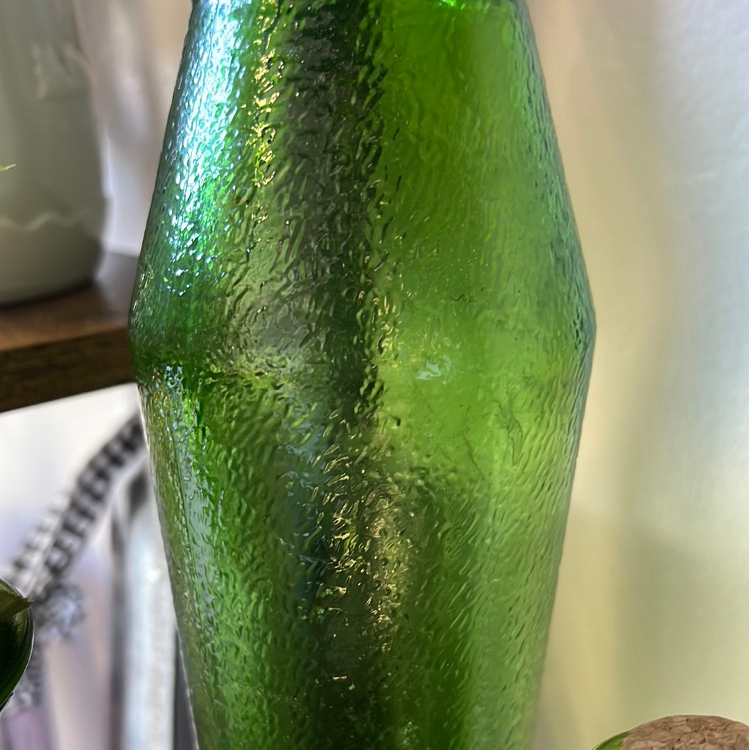 Green Glass Bottle