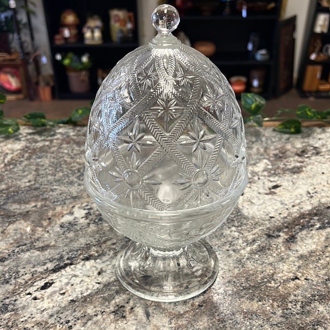 Vintage Crystal Egg