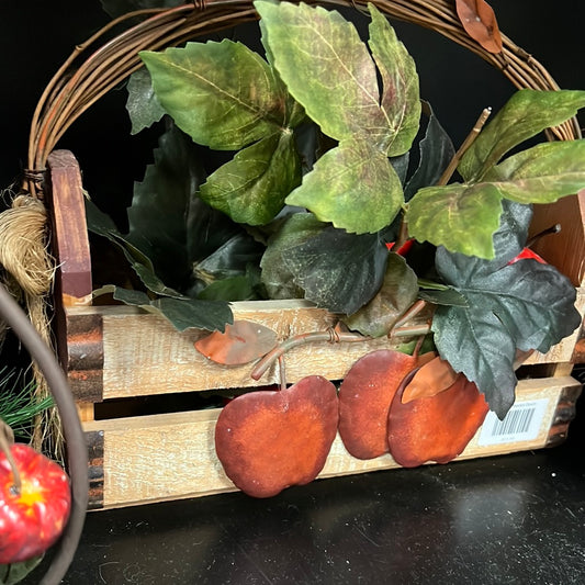 Apple Basket Decor