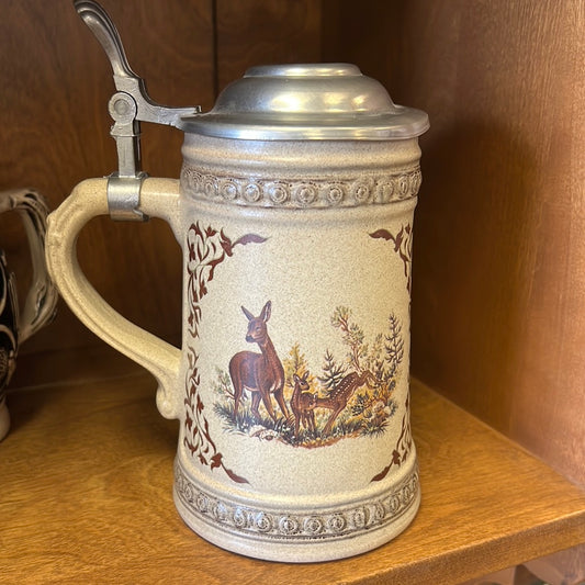 German Stein + Lid