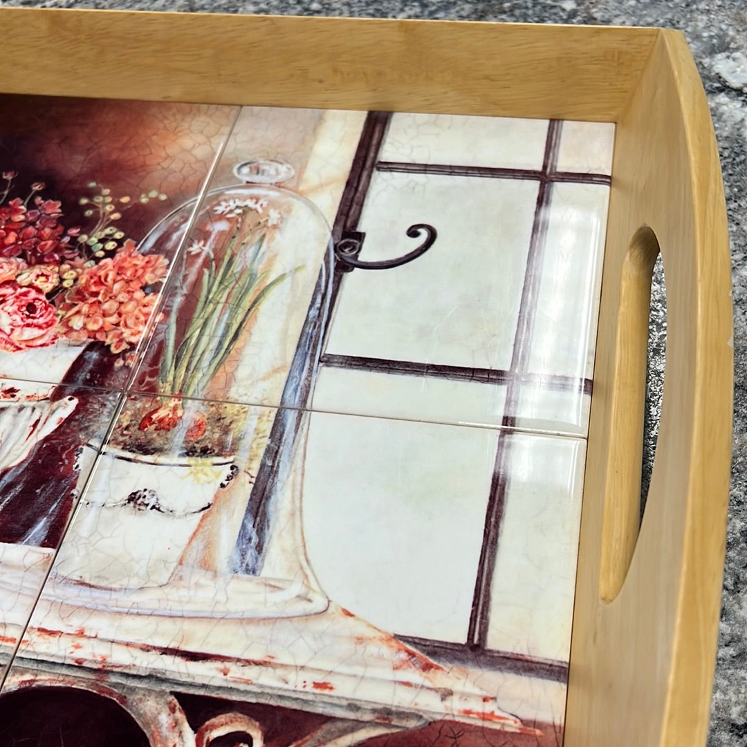 Tile Art Serving Tray