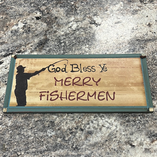 Fishing Decor Sign