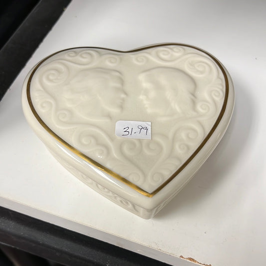 Lenox Heart Jewelry Box