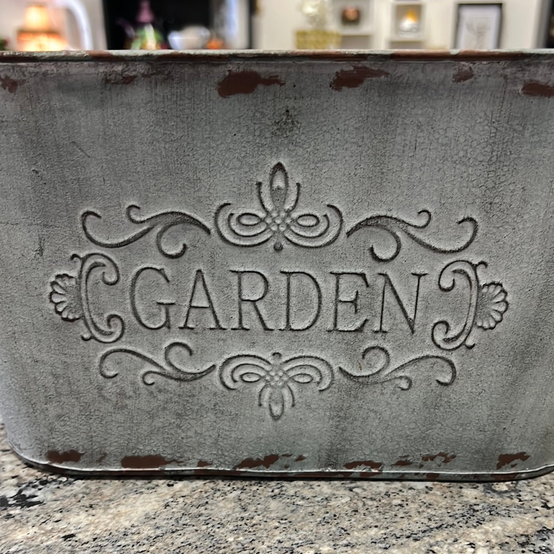 Metal Garden Bucket