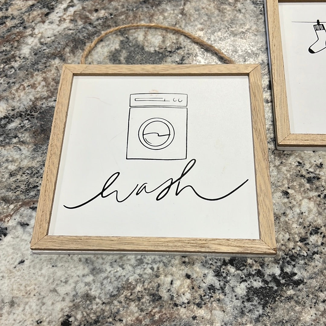 Laundry Decor Set