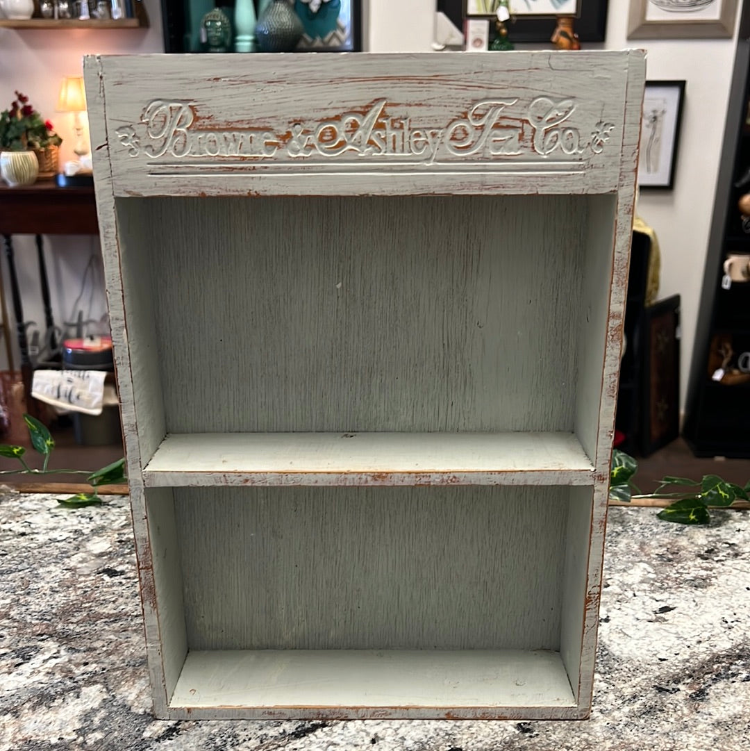 Rustic Tea Shelf