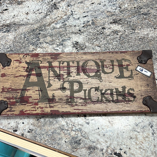 Antique Wood Sign