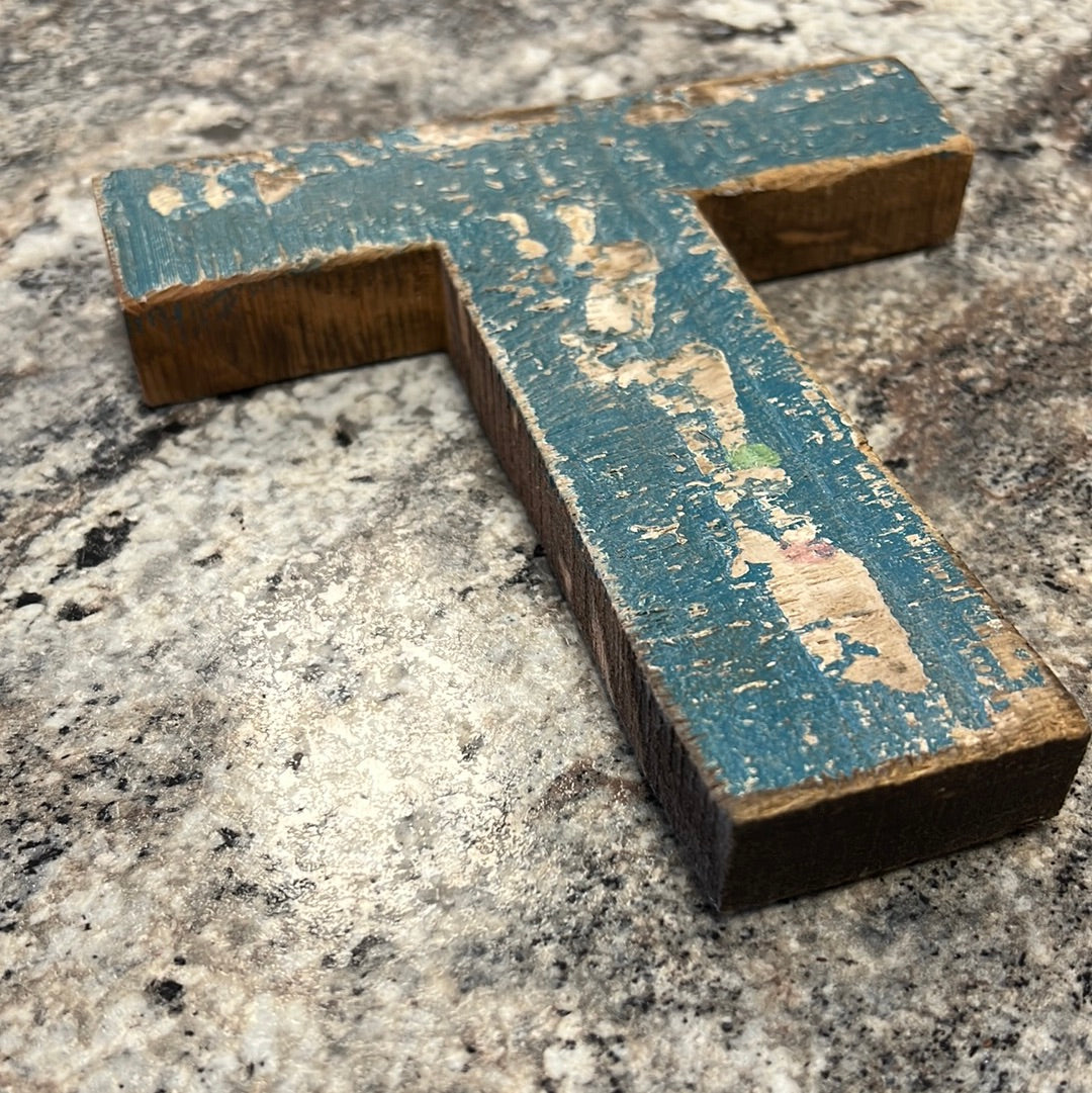 Wood Letter T