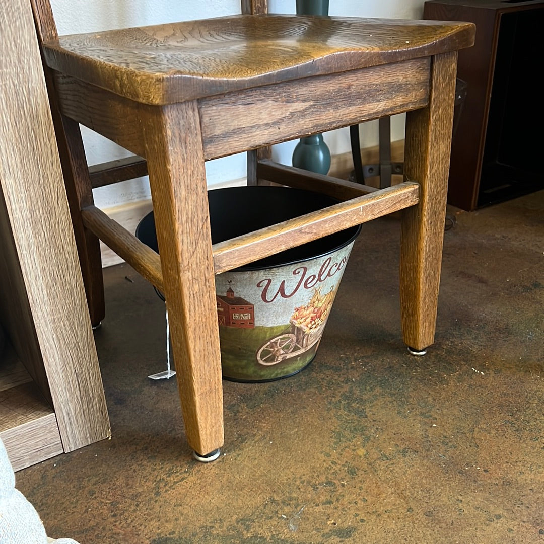 Vintage Oak Chair