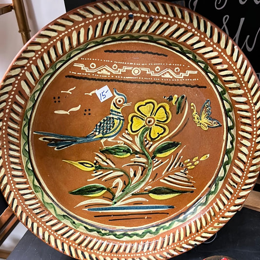 Mexico Pottery Plate