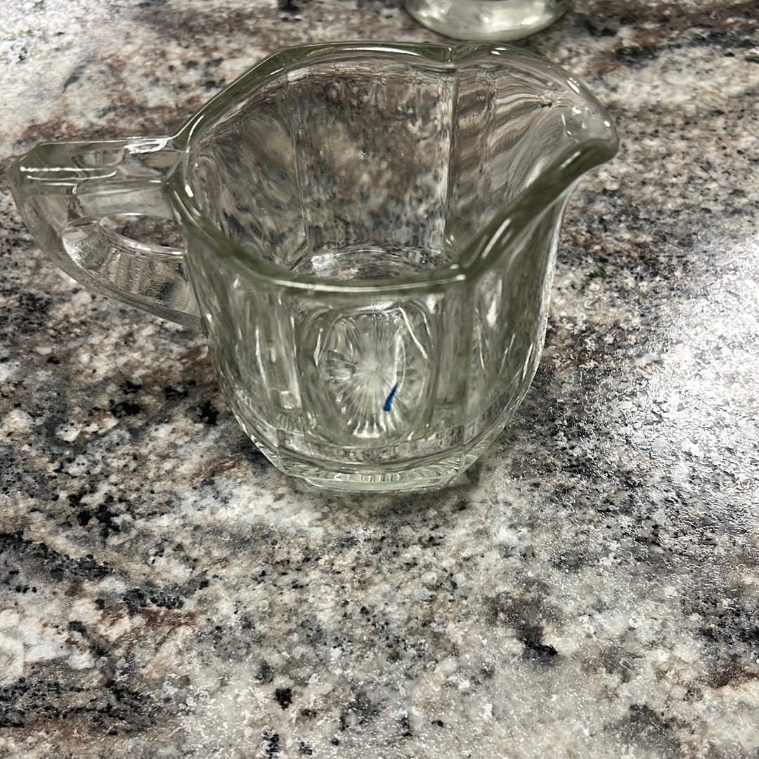 Crystal Glass Creamer