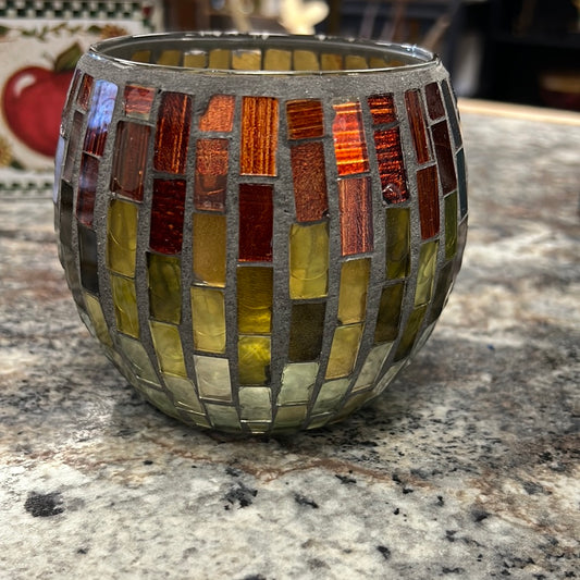 Mosaic Candle Holder