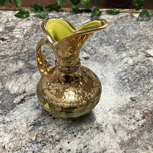 60s Mini Gold Pitcher