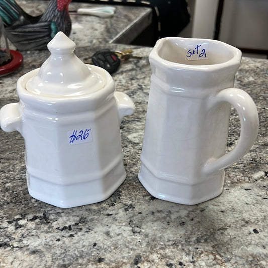 Cream + Sugar Set