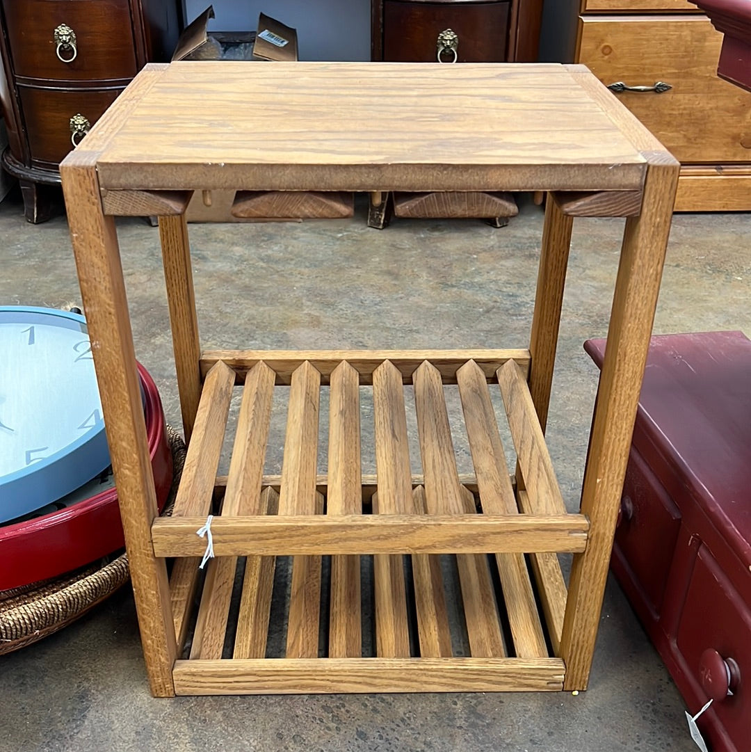 Small Wood Wine Rack