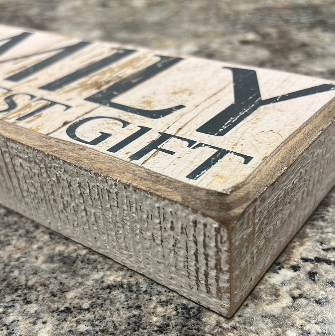 Wood Family Sign