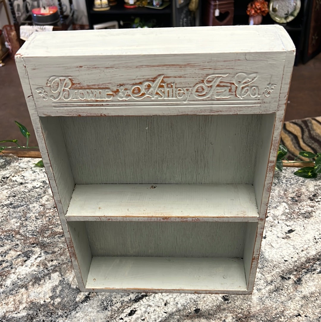 Rustic Tea Shelf