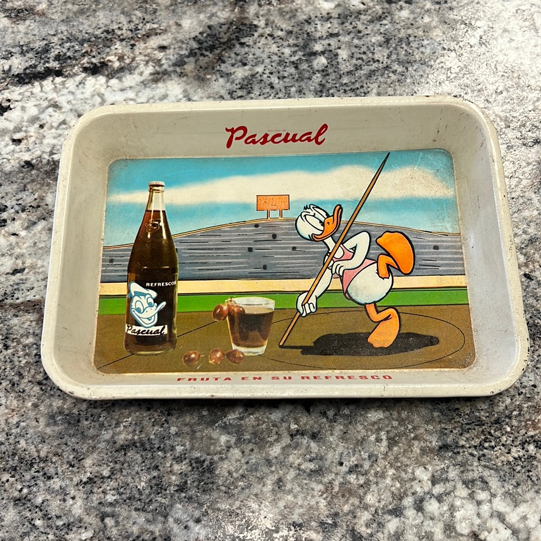 Vintage Mexico Metal Tray