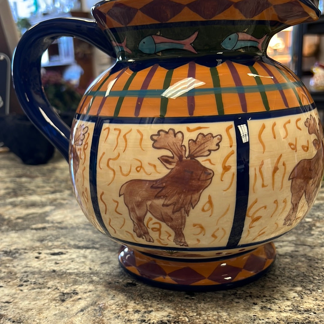 Rare Moose Pitcher