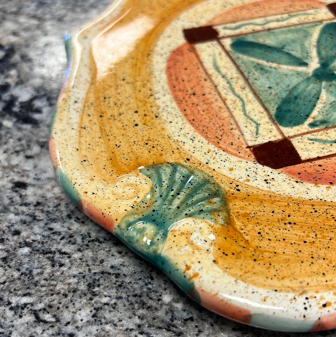 Hand Painted Hot Plate