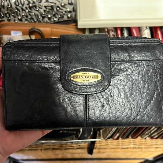 Black Vintage Wallet
