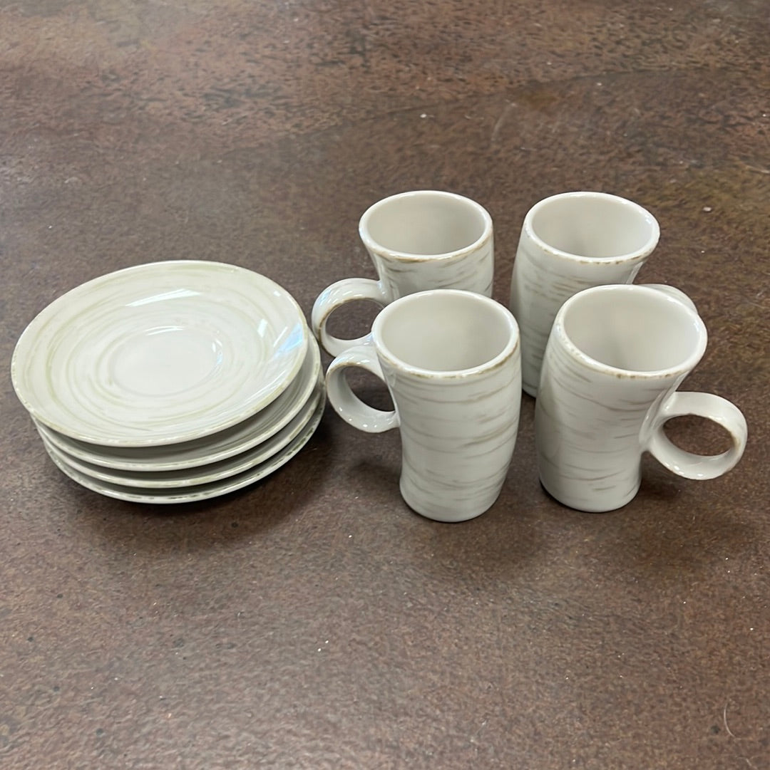 Espresso Set W/Saucers