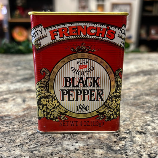 1980 French’s Black Pepper Coin Tin