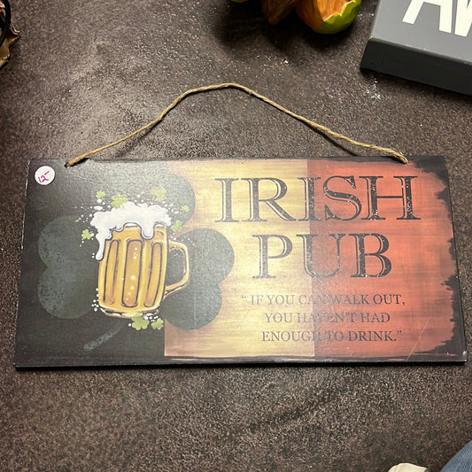 Irish Pub Sign