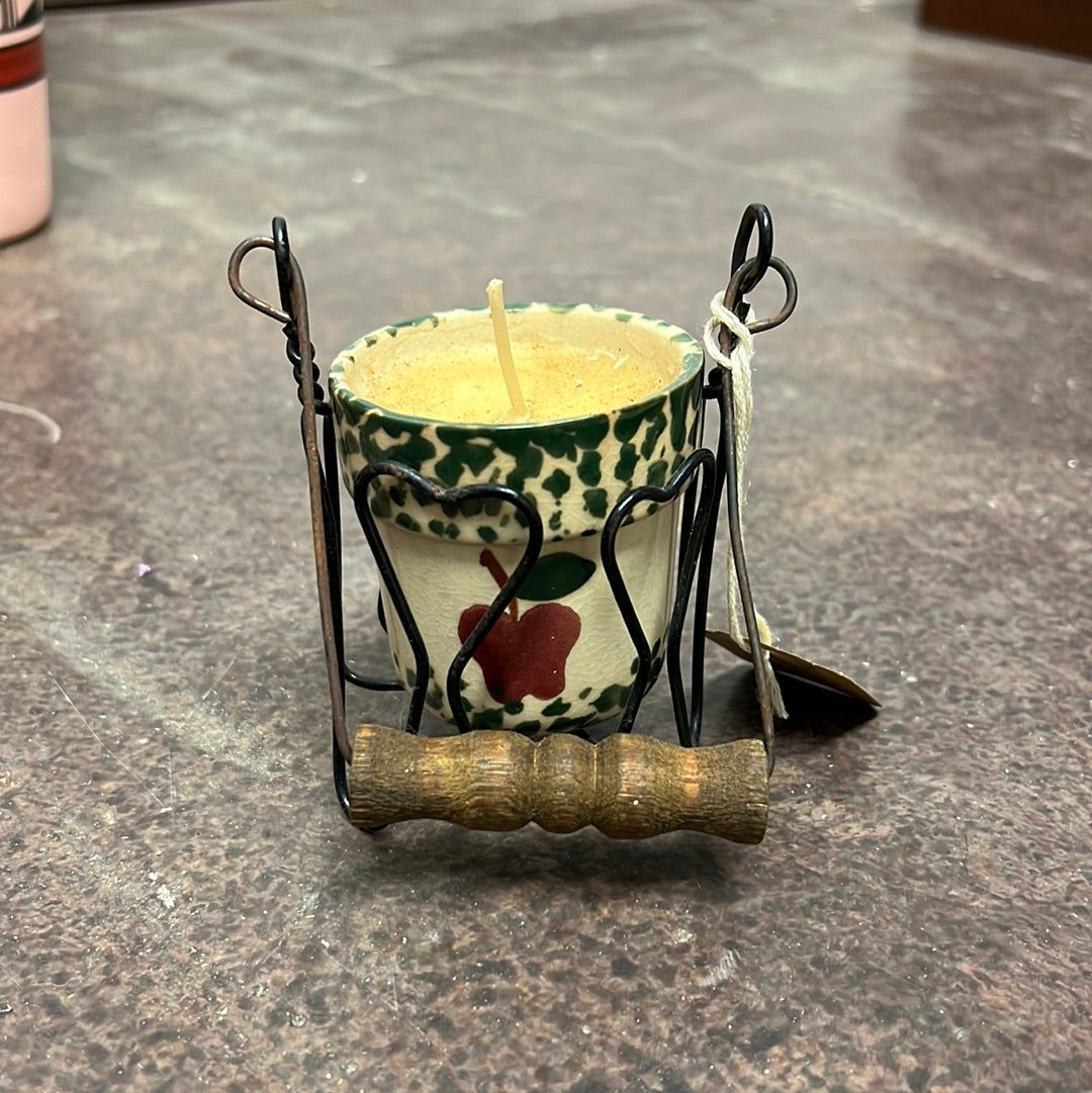 Apple Candle Holder