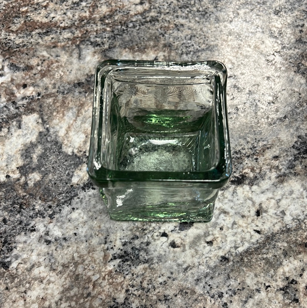 Green Vintage Glass