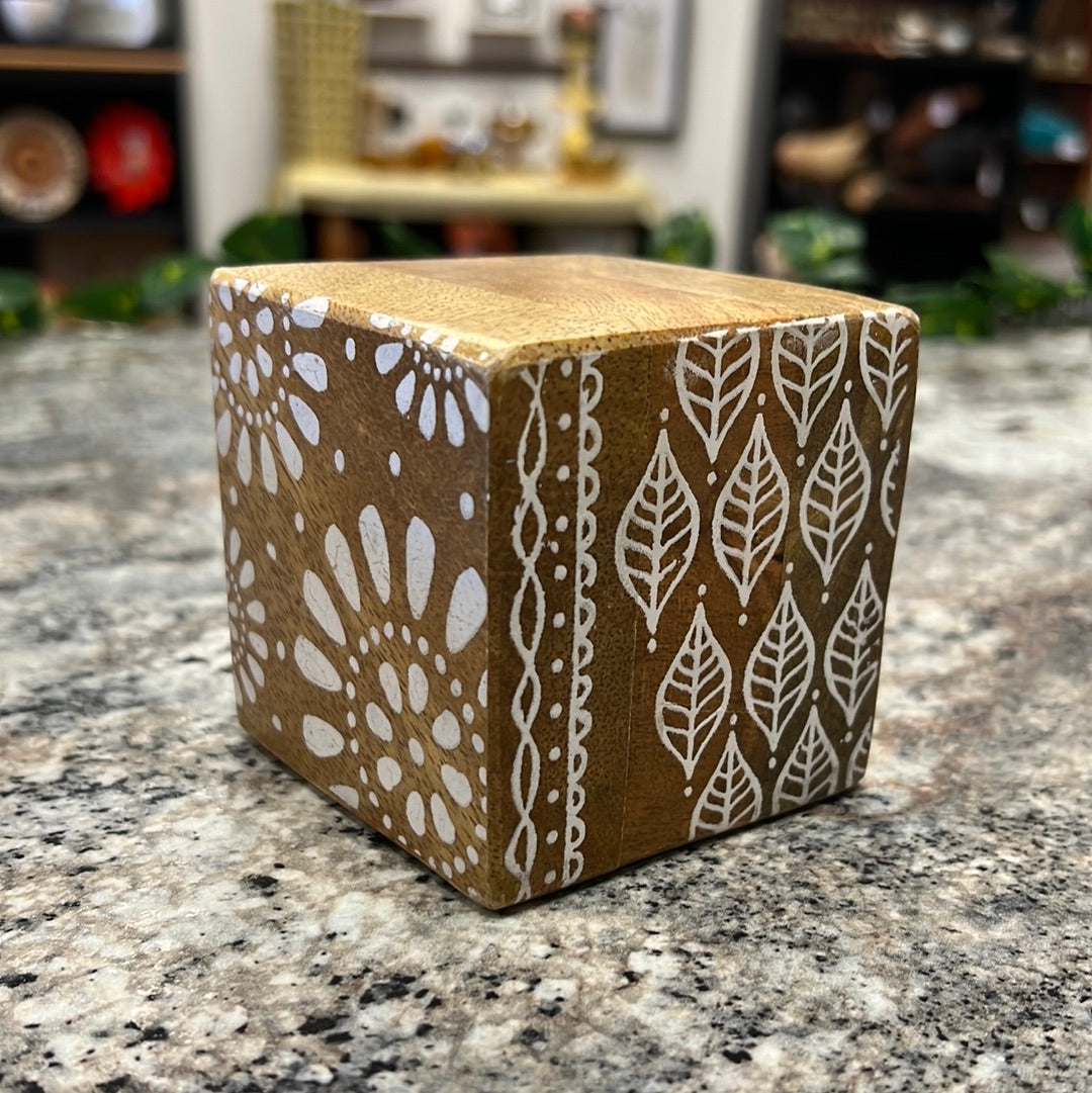 Wood Block Decor