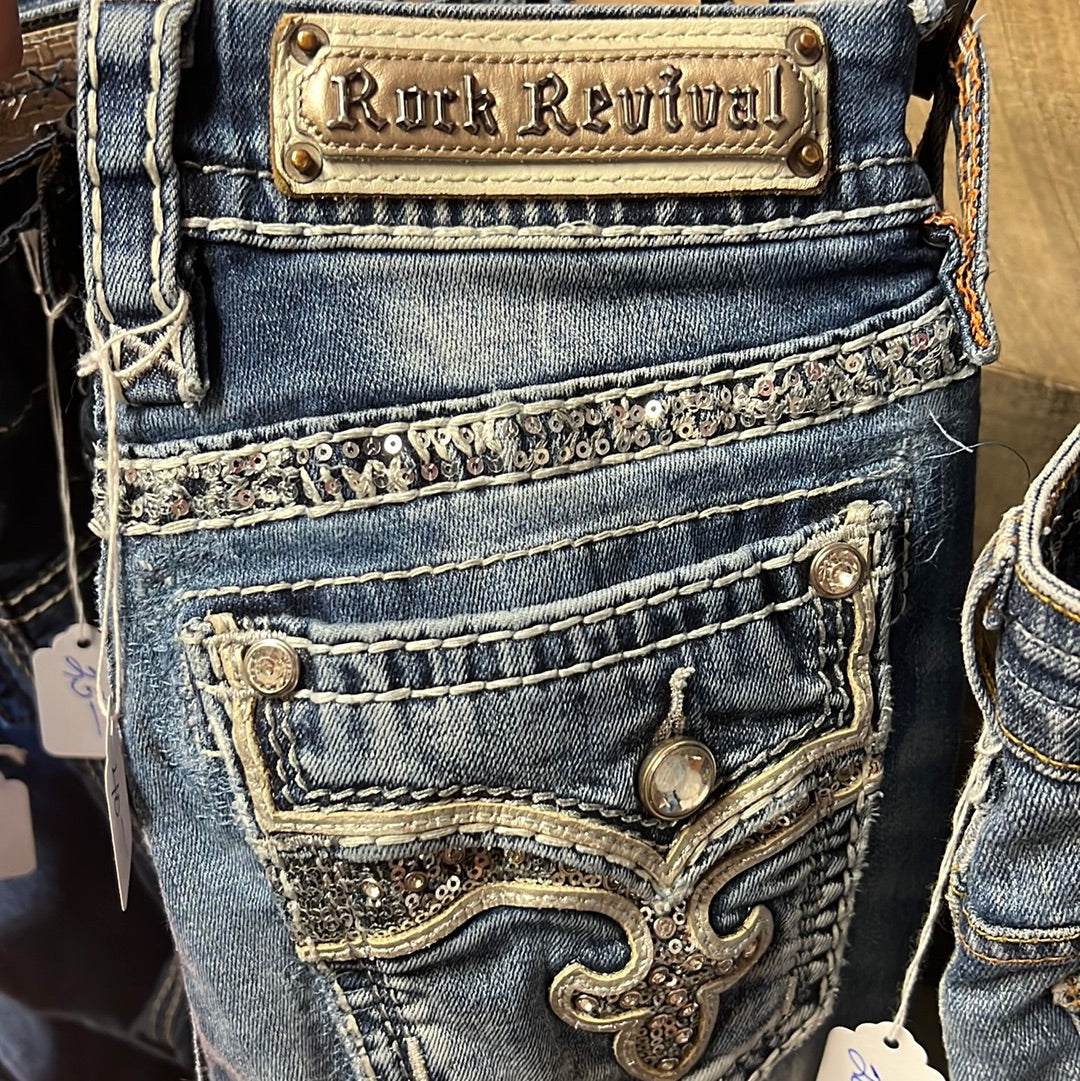 Rock Revival Jeans Sz 25