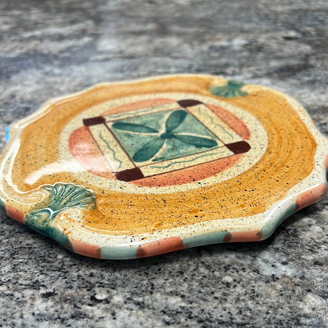 Hand Painted Hot Plate