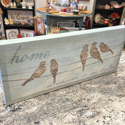 Bird Canvas Decor