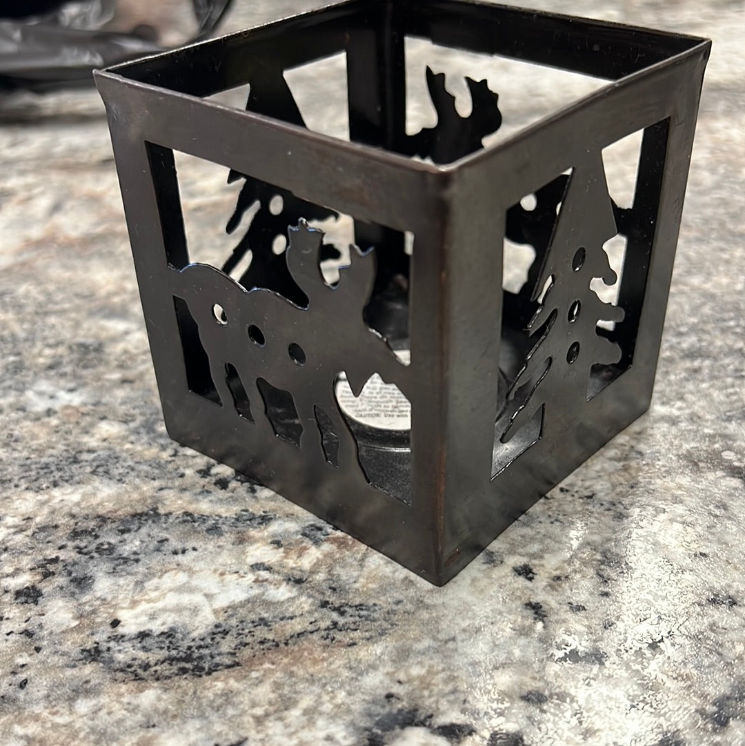 Metal Candle Holder