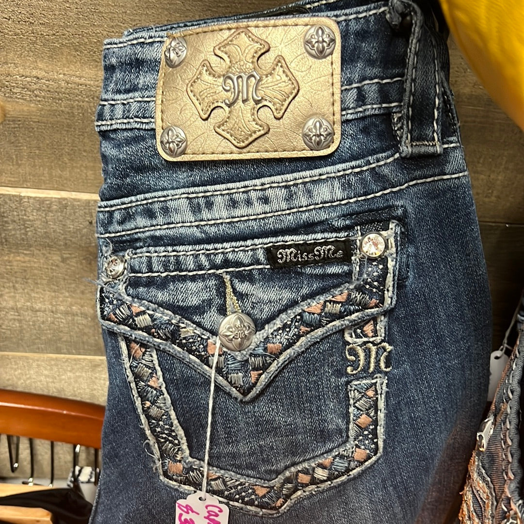 Miss Me Capri Sz 27