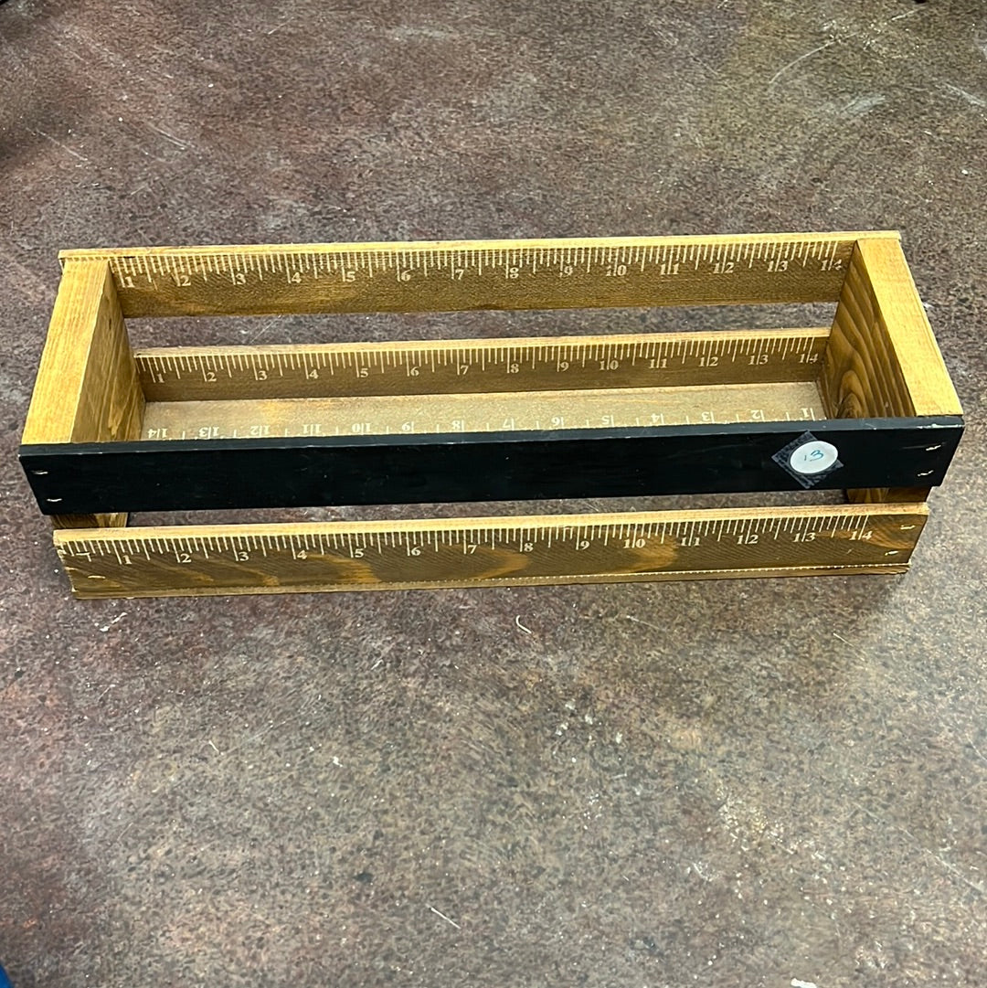 Ruler Wood Box