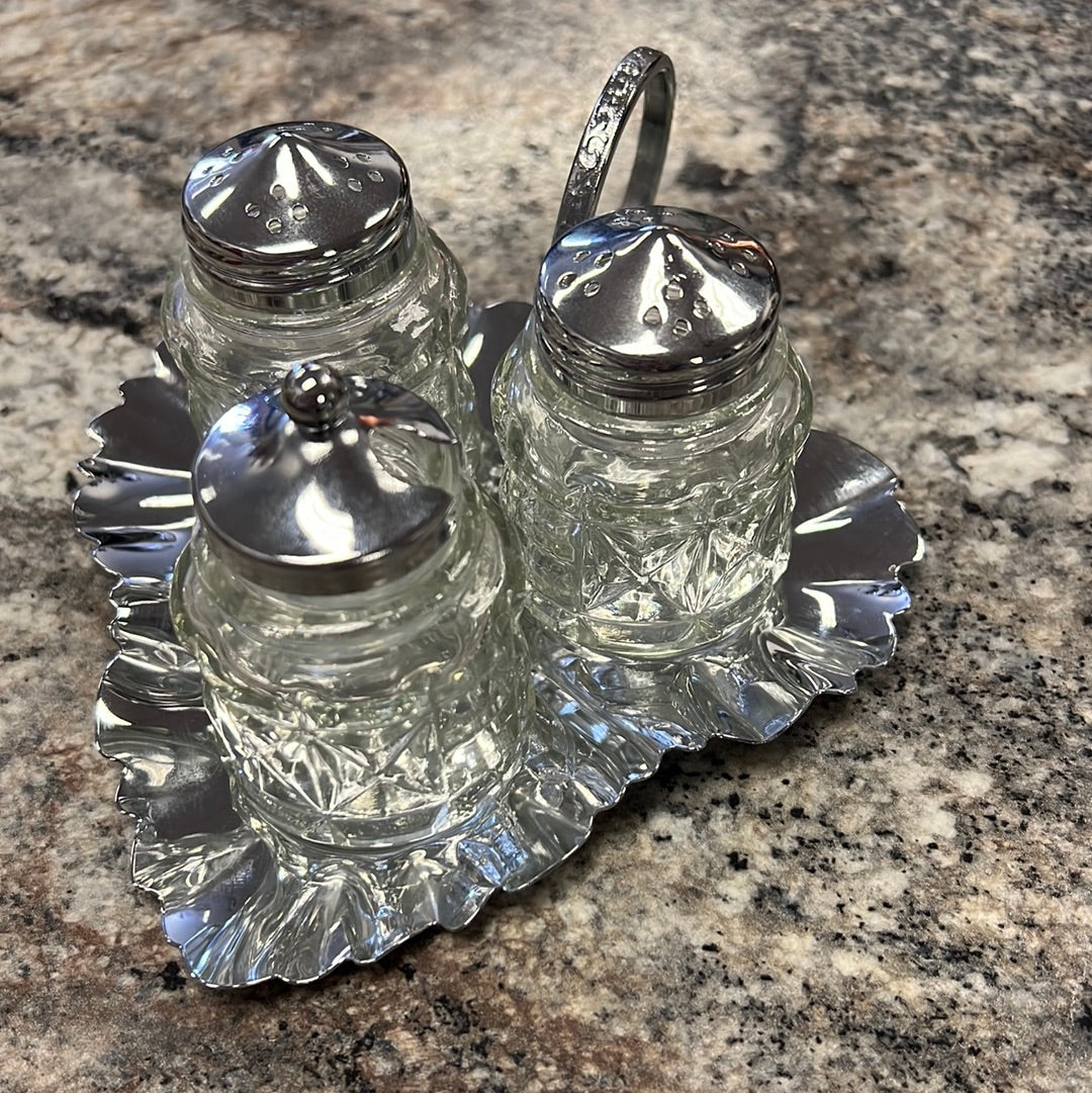 Vintage Condiment Set