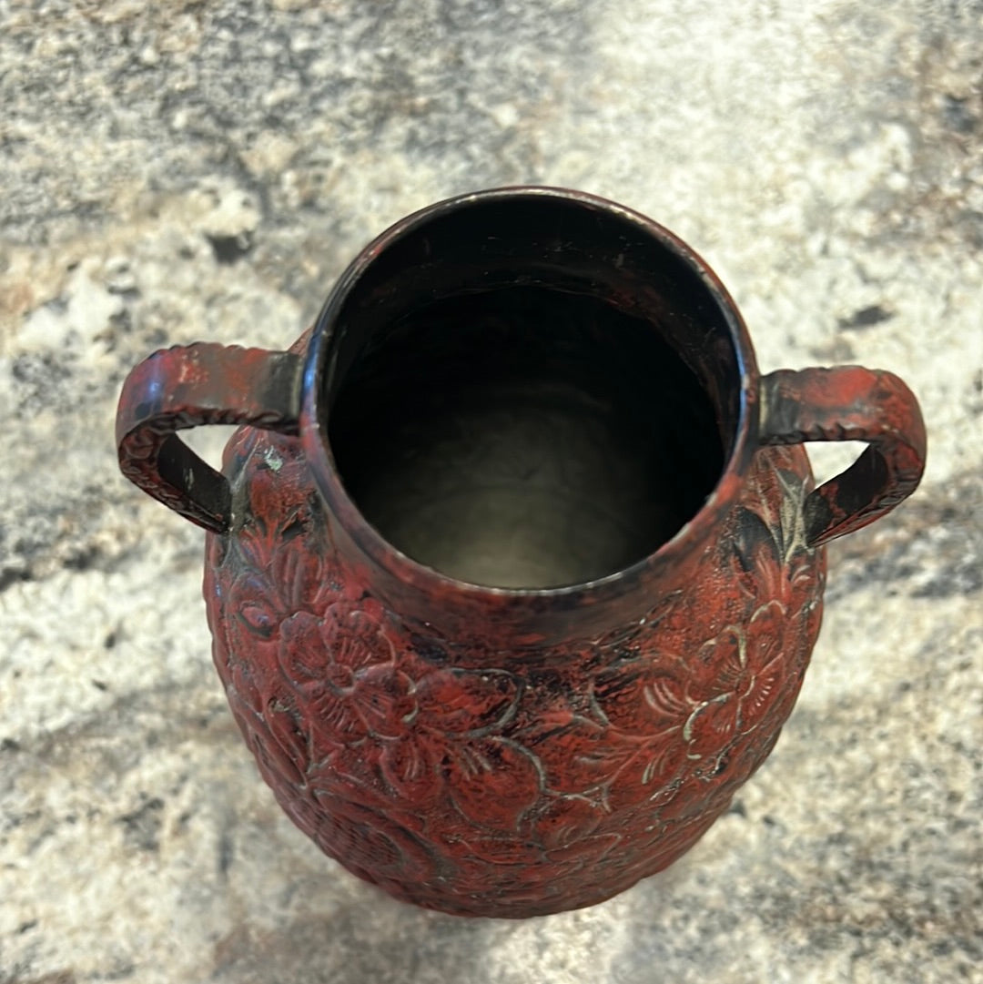 Antique Metal Container